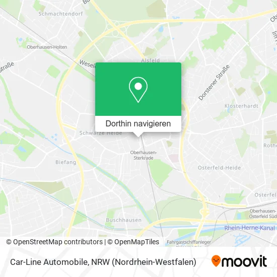 Car-Line Automobile Karte