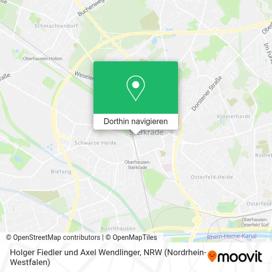 Holger Fiedler und Axel Wendlinger Karte