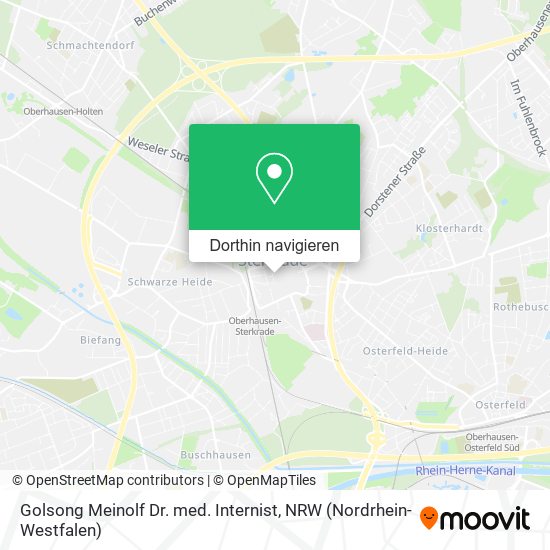 Golsong Meinolf Dr. med. Internist Karte
