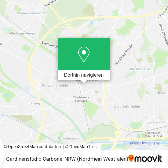 Gardinenstudio Carbone Karte