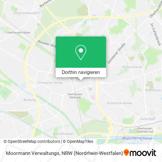 Moormann Verwaltungs Karte