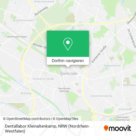 Dentallabor Kleinaltenkamp Karte