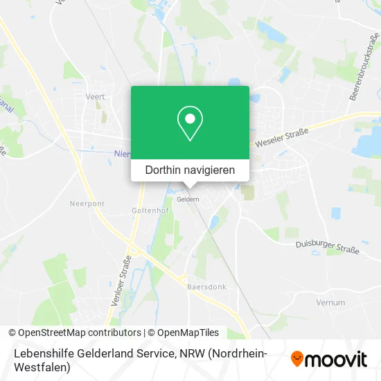 Lebenshilfe Gelderland Service Karte