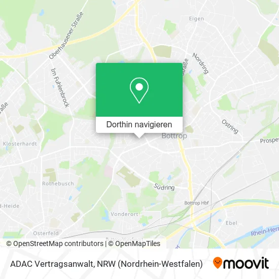 ADAC Vertragsanwalt Karte