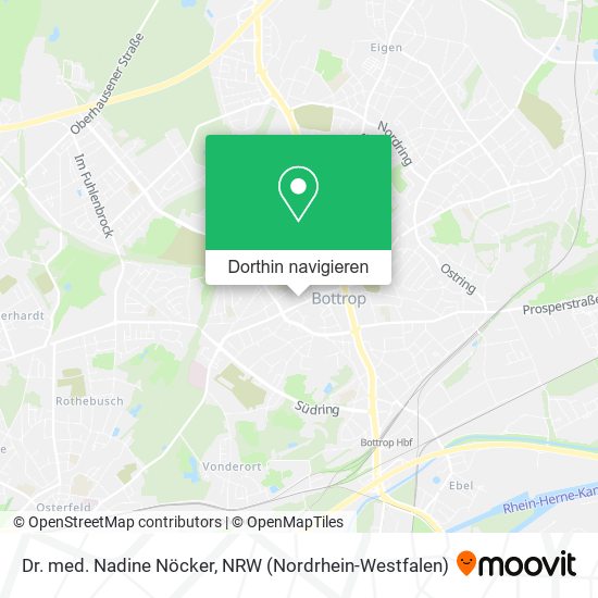 Dr. med. Nadine Nöcker Karte