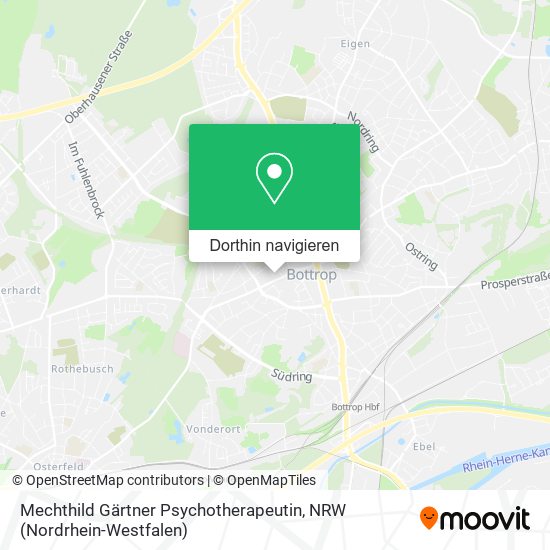 Mechthild Gärtner Psychotherapeutin Karte