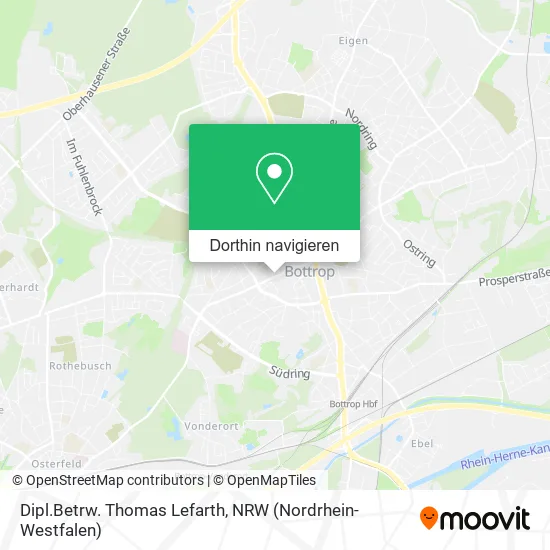 Dipl.Betrw. Thomas Lefarth Karte