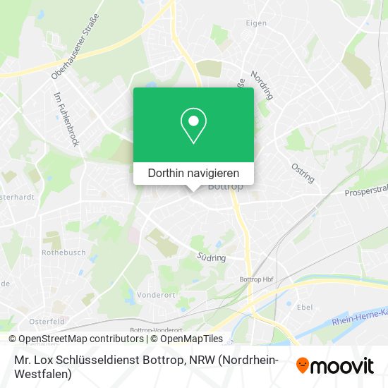 Mr. Lox Schlüsseldienst Bottrop Karte
