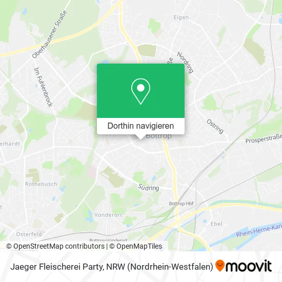 Jaeger Fleischerei Party Karte