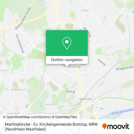 Martinskirche - Ev. Kirchengemeinde Bottrop Karte