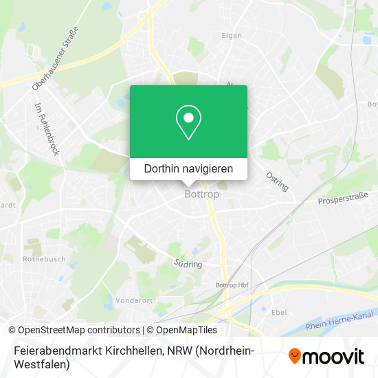 Feierabendmarkt Kirchhellen Karte