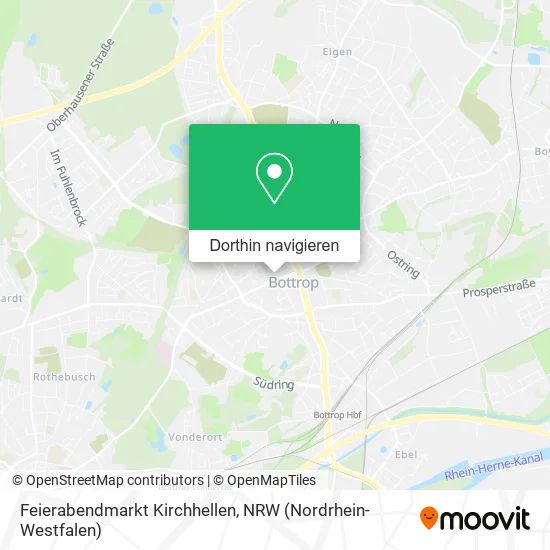 Feierabendmarkt Kirchhellen Karte