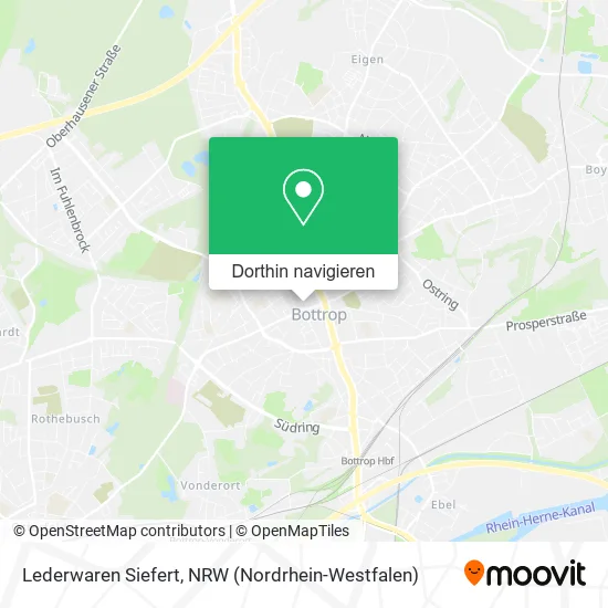 Lederwaren Siefert Karte