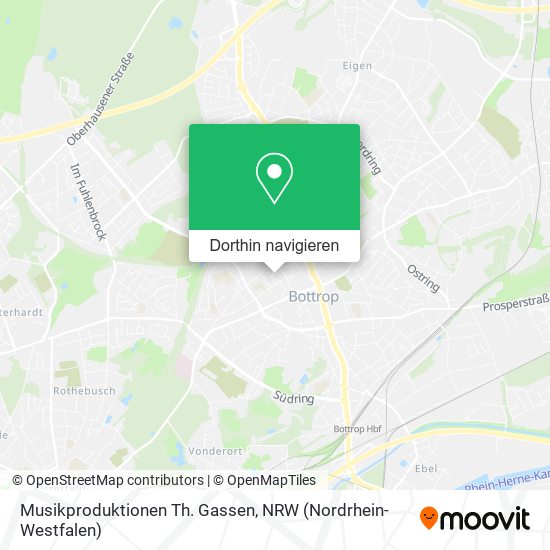Musikproduktionen Th. Gassen Karte