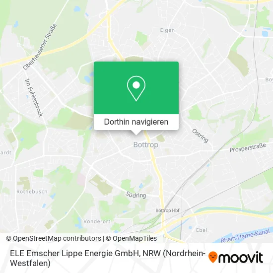 ELE Emscher Lippe Energie GmbH Karte