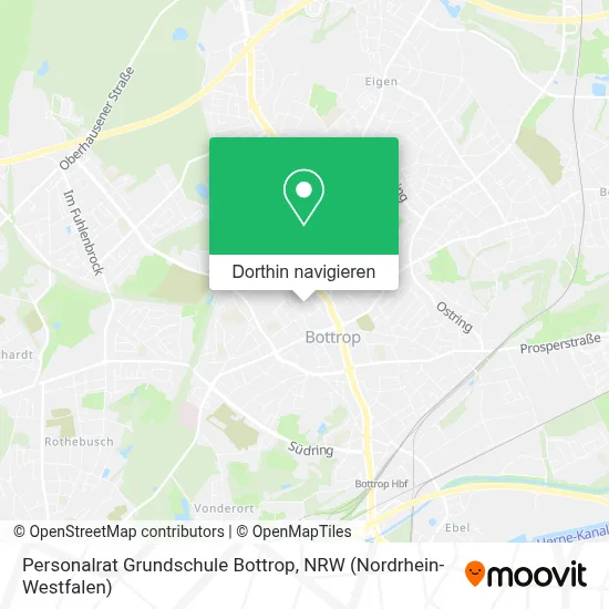 Personalrat Grundschule Bottrop Karte