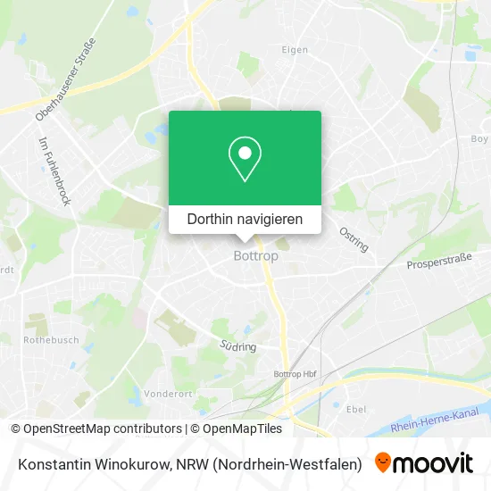 Konstantin Winokurow Karte