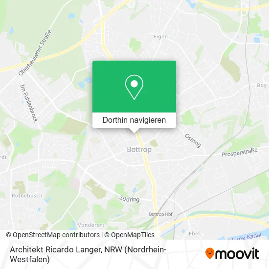 Architekt Ricardo Langer Karte