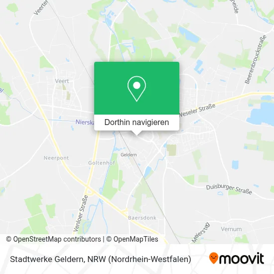 Stadtwerke Geldern Karte
