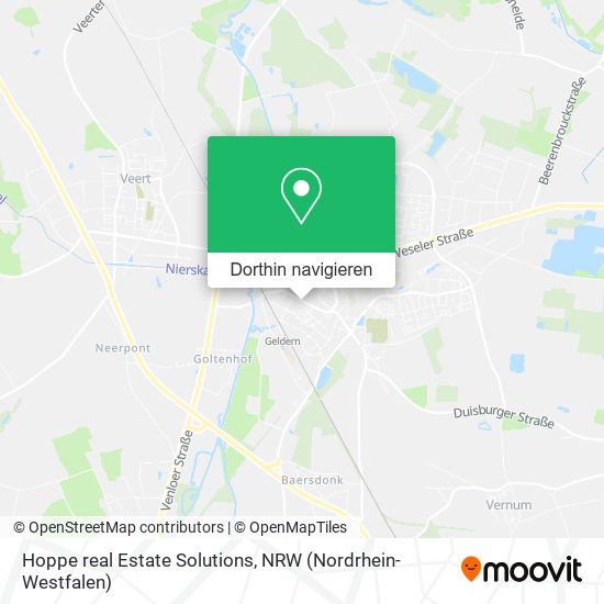 Hoppe real Estate Solutions Karte