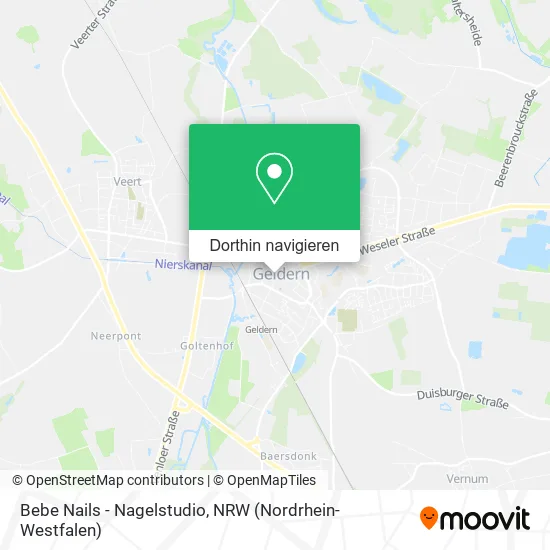 Bebe Nails - Nagelstudio Karte