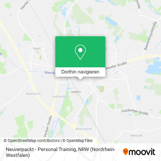 Neuverpackt - Personal Training Karte