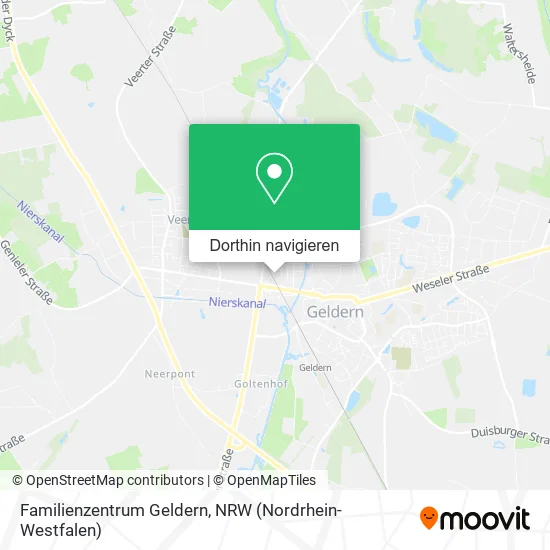 Familienzentrum Geldern Karte