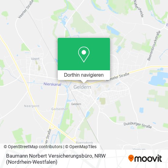 Baumann Norbert Versicherungsbüro Karte