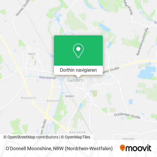 O'Donnell Moonshine Karte