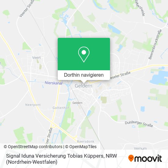 Signal Iduna Versicherung Tobias Küppers Karte