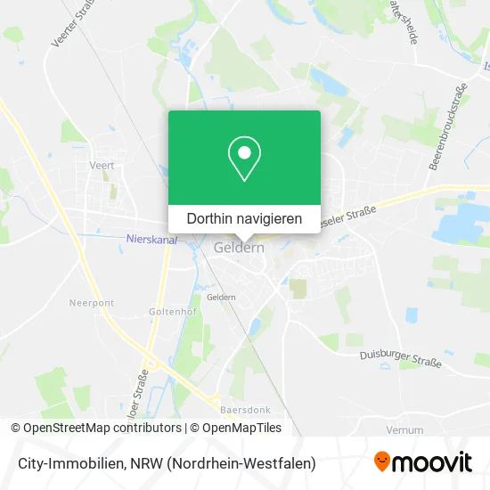 City-Immobilien Karte