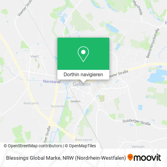 Blessings Global Marke Karte