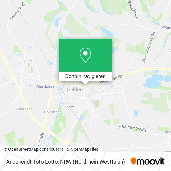 Angenendt Toto Lotto Karte