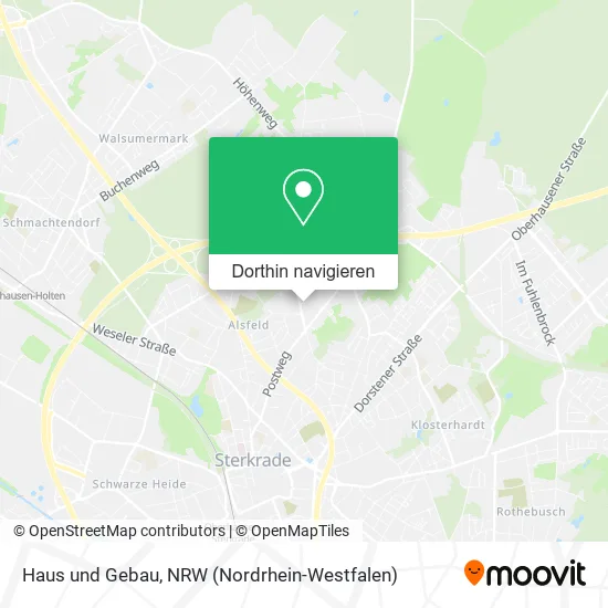 Haus und Gebau Karte