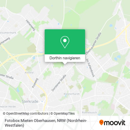 Fotobox Mieten Oberhausen Karte