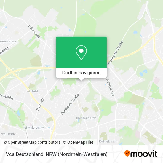 Vca Deutschland Karte