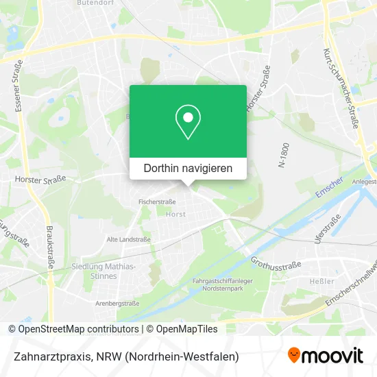 Zahnarztpraxis Karte