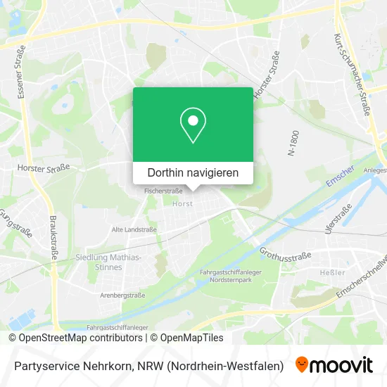 Partyservice Nehrkorn Karte