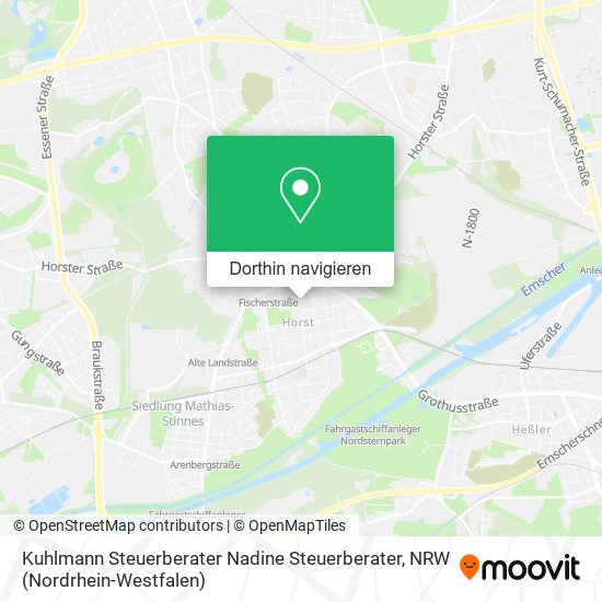 Kuhlmann Steuerberater Nadine Steuerberater Karte