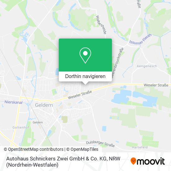 Autohaus Schnickers Zwei GmbH & Co. KG Karte