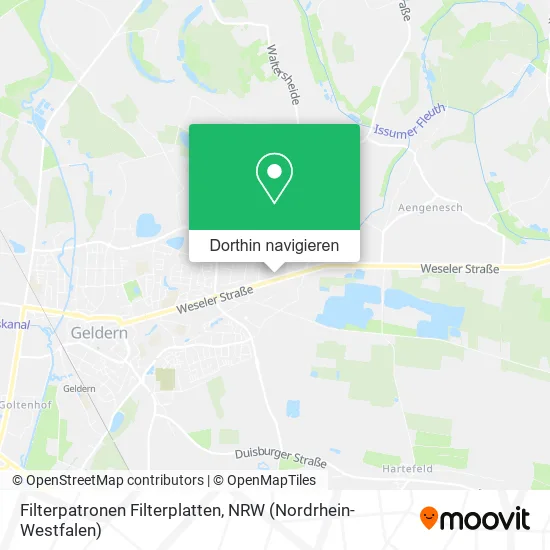 Filterpatronen Filterplatten Karte