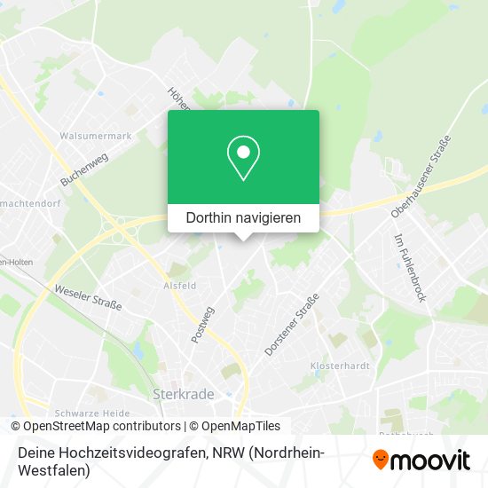 Deine Hochzeitsvideografen Karte