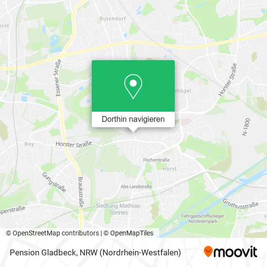 Pension Gladbeck Karte