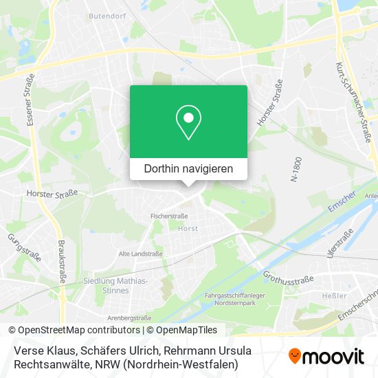 Verse Klaus, Schäfers Ulrich, Rehrmann Ursula Rechtsanwälte Karte