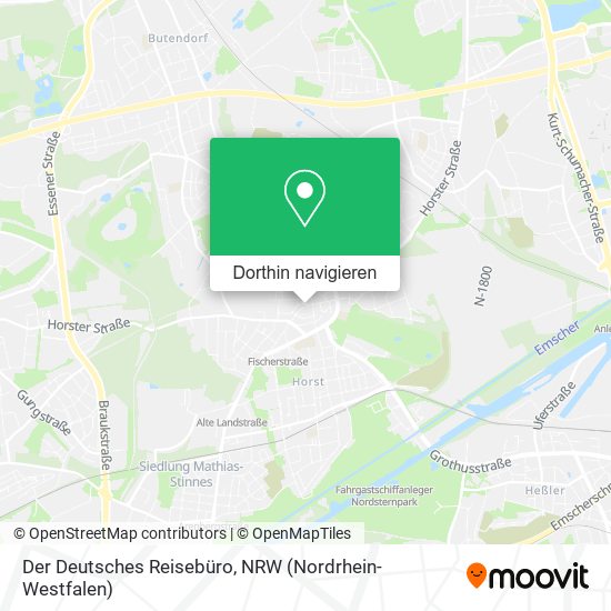 Der Deutsches Reisebüro Karte