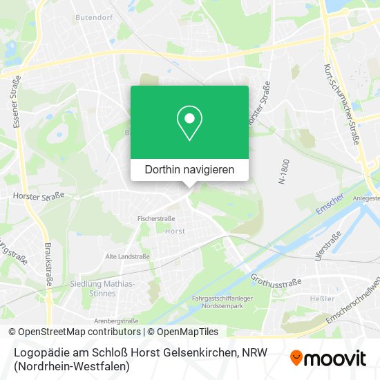 Logopädie am Schloß Horst Gelsenkirchen Karte