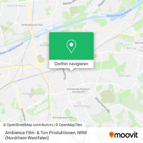 Ambience Film- & Ton Produktionen Karte
