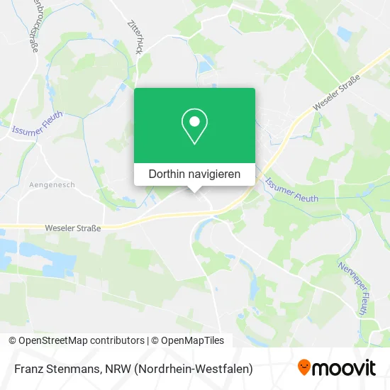 Franz Stenmans Karte