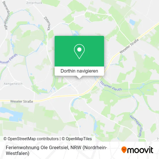 Ferienwohnung Ole Greetsiel Karte