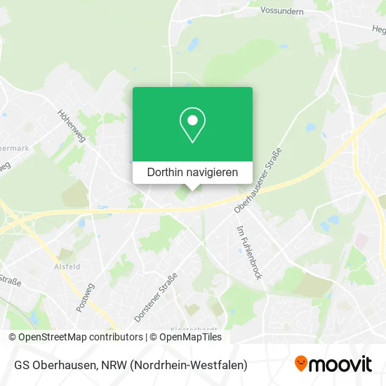GS Oberhausen Karte